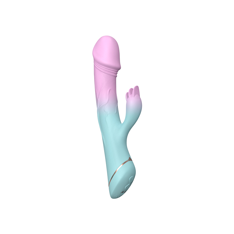 Gradient Color Vibrator Wth Teasers