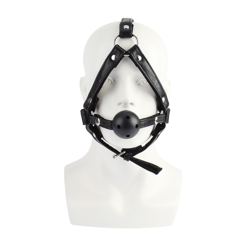 Head Hamess With Ball Gag Head Hamess With Ball Gag
