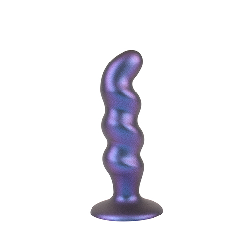 Metallic Paint Swirl Anal Plug